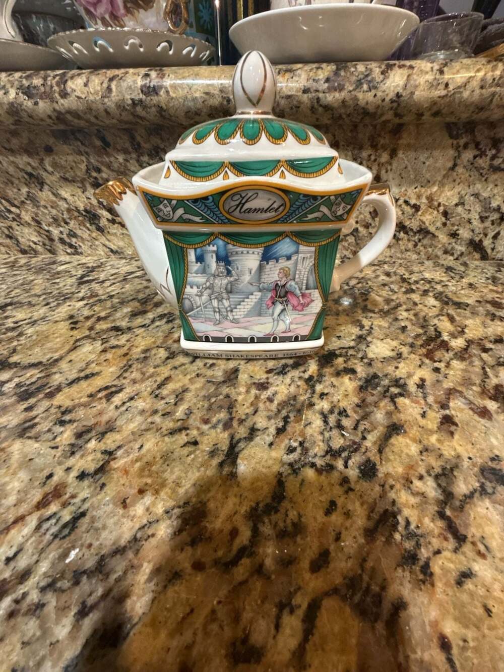 Sadler William Shakespeare Hamlet Teapot